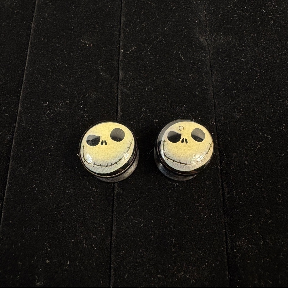 Disney The Nightmare Before Christmas Jack Skellington Ear Plugs Gauges